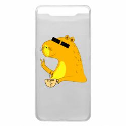 Чехол для Samsung A80 Капибара Программист - PrintSalon