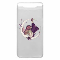 Чехол для Samsung A80 Kochou Shinobu аnime Demon Slayer - PrintSalon