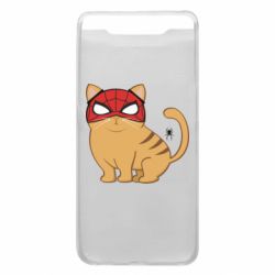 Чехол для Samsung A80 Кот паук - PrintSalon