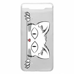 Чехол для Samsung A80 Котейка - PrintSalon