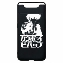 Чехол для Samsung A80 Ковбой Бибоп с ружьем - PrintSalon