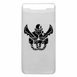 Чехол для Samsung A80 Kratos silhouette - PrintSalon