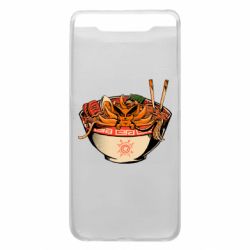 Чехол для Samsung A80 Kurama in ramen - PrintSalon