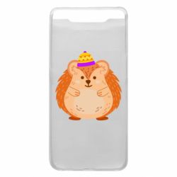 Чехол для Samsung A80 Little hedgehog in a hat - PrintSalon