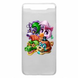 Чехол для Samsung A80 Персонажи FNAF - PrintSalon