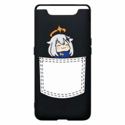 Чехол для Samsung A80 Pocket Paimon - PrintSalon