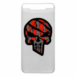 Чохол для Samsung A80 Punisher Coat of arms of Ukraine - PrintSalon