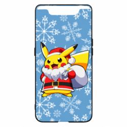 Чохол для Samsung A80 Santa Claus Pikachu - PrintSalon