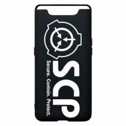 Чохол для Samsung A80 SCP logo text - PrintSalon