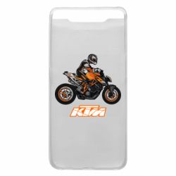 Чехол для Samsung A80 Sport Bike Art - PrintSalon