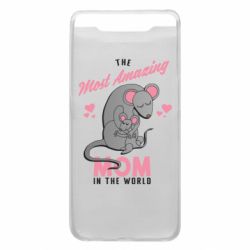 Чехол для Samsung A80 The Most amazing mom in the world - PrintSalon