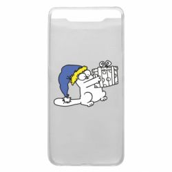 Чехол для Samsung A80 Украинский кот саймона с подарком - PrintSalon