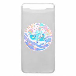 Чехол для Samsung A80 Ultra cute shark - PrintSalon