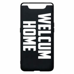 Чехол для Samsung A80 Welcum Home - PrintSalon