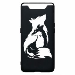 Чехол для Samsung A80 Wolf And Fox - PrintSalon