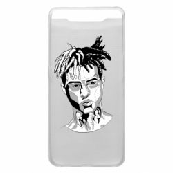 Чехол для Samsung A80 XXXTentacion Monochrome Art - PrintSalon