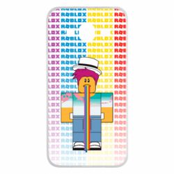 Чехол для Samsung J3 2016 3D Roblox Rainbow - PrintSalon