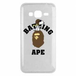 Чехол для Samsung J3 2016 A bathing ape peanuts - PrintSalon