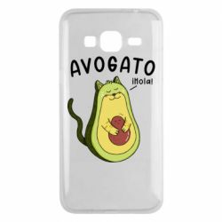 Чехол для Samsung J3 2016 Avogato Cat - PrintSalon