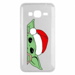 Чохол для Samsung J3 2016 Baby Yoda Santa - PrintSalon