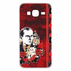 Чохол для Samsung J3 2016 Батько наш Бандера Мяу! - PrintSalon