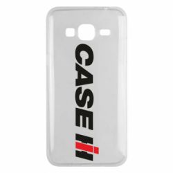 Чехол для Samsung J3 2016 Case IH Logo - PrintSalon