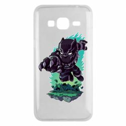 Чехол для Samsung J3 2016 Cute Black panther - PrintSalon