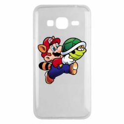 Чехол для Samsung J3 2016 Cute Mario with turtle - PrintSalon