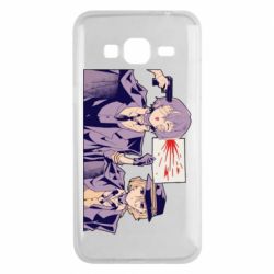 Чехол для Samsung J3 2016 Dazai and Chuuya meme