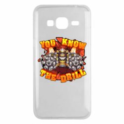 Чехол для Samsung J3 2016 Deep Rock Galactic You know The drill - PrintSalon