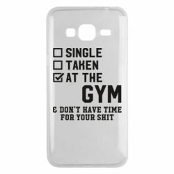 Чехол для Samsung J3 2016 DON'T HAVE TIME FOR YOUR SHIT - PrintSalon