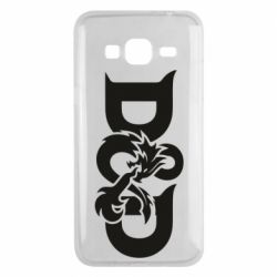 Чехол для Samsung J3 2016 Dungeons s Dragons logo - PrintSalon