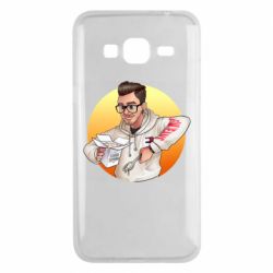 Чехол для Samsung J3 2016 Эдисон: Мамина Перловка - PrintSalon