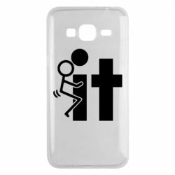 Чехол для Samsung J3 2016 F*ck with IT - PrintSalon