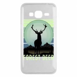 Чехол для Samsung J3 2016 Forest deer - PrintSalon