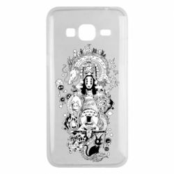 Чехол для Samsung J3 2016 Герои Хаяо Миядзаки - PrintSalon