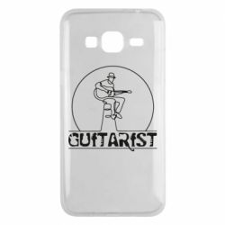 Чехол для Samsung J3 2016 Guitar player. - PrintSalon