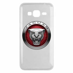 Чехол для Samsung J3 2016 Jaguar Logo circle - PrintSalon