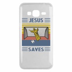 Чехол для Samsung J3 2016 Jesus will save - PrintSalon