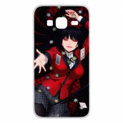 Чехол для Samsung J3 2016 Kakegurui - Yumeko Jabami - PrintSalon