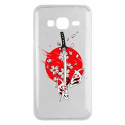 Чехол для Samsung J3 2016 katana in sakura