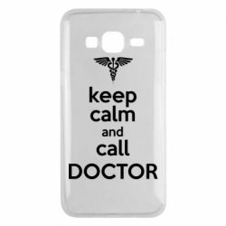 Чехол для Samsung J3 2016 Keep Calm And Call Doctor
