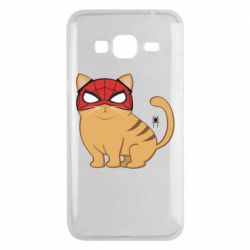 Чехол для Samsung J3 2016 Кот паук - PrintSalon