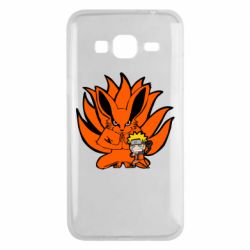 Чехол для Samsung J3 2016 Kurama And Naruto - PrintSalon