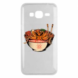 Чехол для Samsung J3 2016 Kurama in ramen - PrintSalon