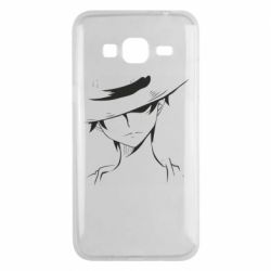 Чохол для Samsung J3 2016 Luffy in a hat
