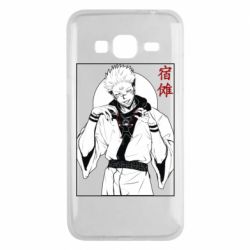 Чехол для Samsung J3 2016 Магическая битва аниме - PrintSalon