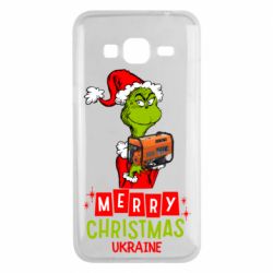 Чохол для Samsung J3 2016 З Різдвом Христовим Україно-Грінч і Генератор - PrintSalon