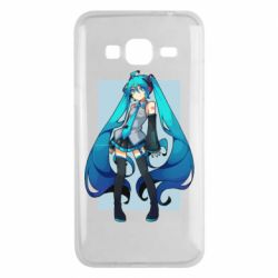 Чехол для Samsung J3 2016 Miku art - PrintSalon