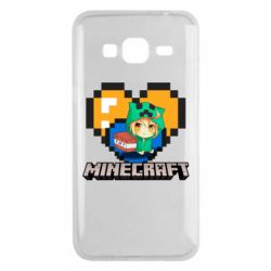 Чохол для Samsung J3 2016 Minecraft Girl - PrintSalon